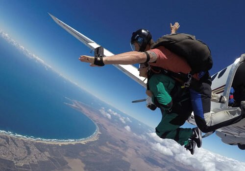 Skydive Mosselbay + Video